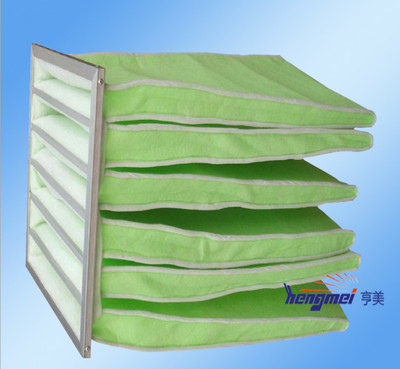 【昆山亨美凈化 初效無紡布袋式過濾器】價(jià)格_廠家_圖片